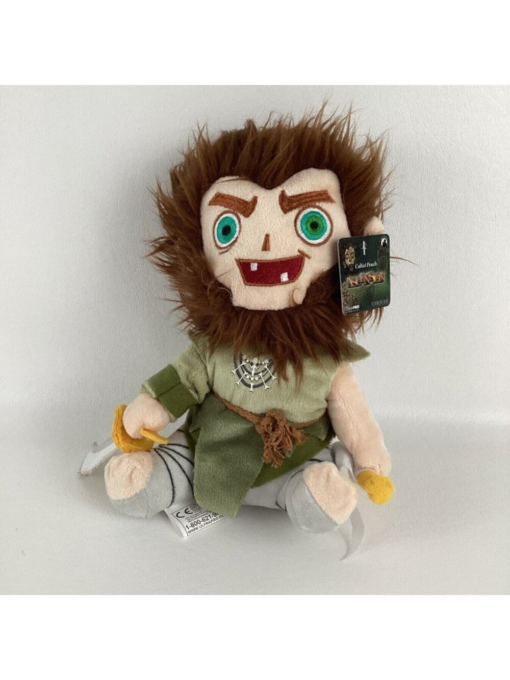 Ascension Card Game Cultist Clip 8" Plush Stuffed Toy Stone Blade Cannon Fodder
